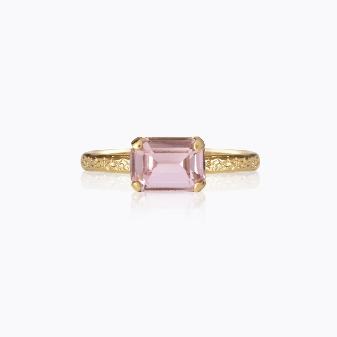 Caroline Svedbom Naya Ring Light Rose Clearance