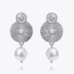Caroline Svedbom Odessa Pearl Earrings Hot