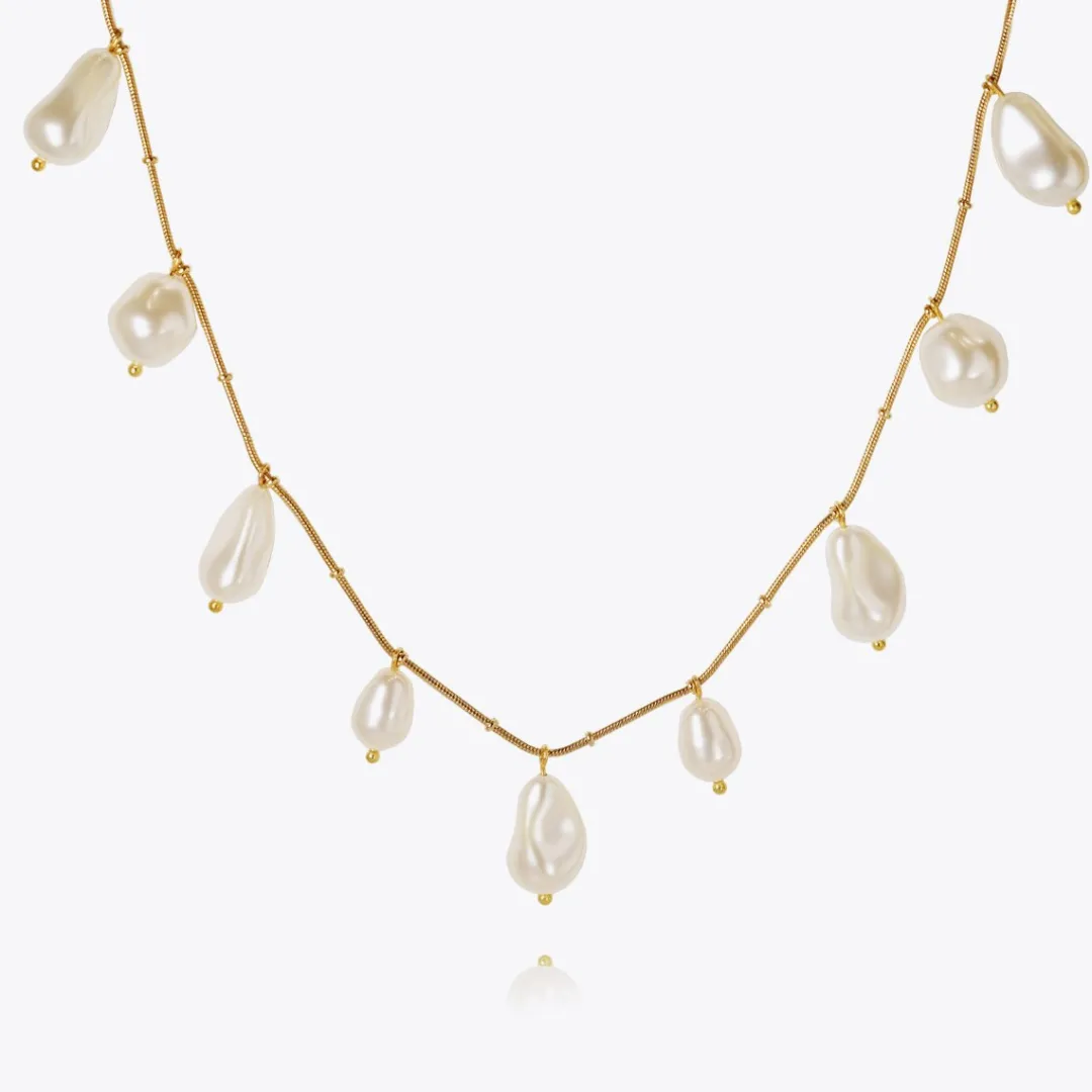 Caroline Svedbom Olympia Necklace/Pearl Fashion