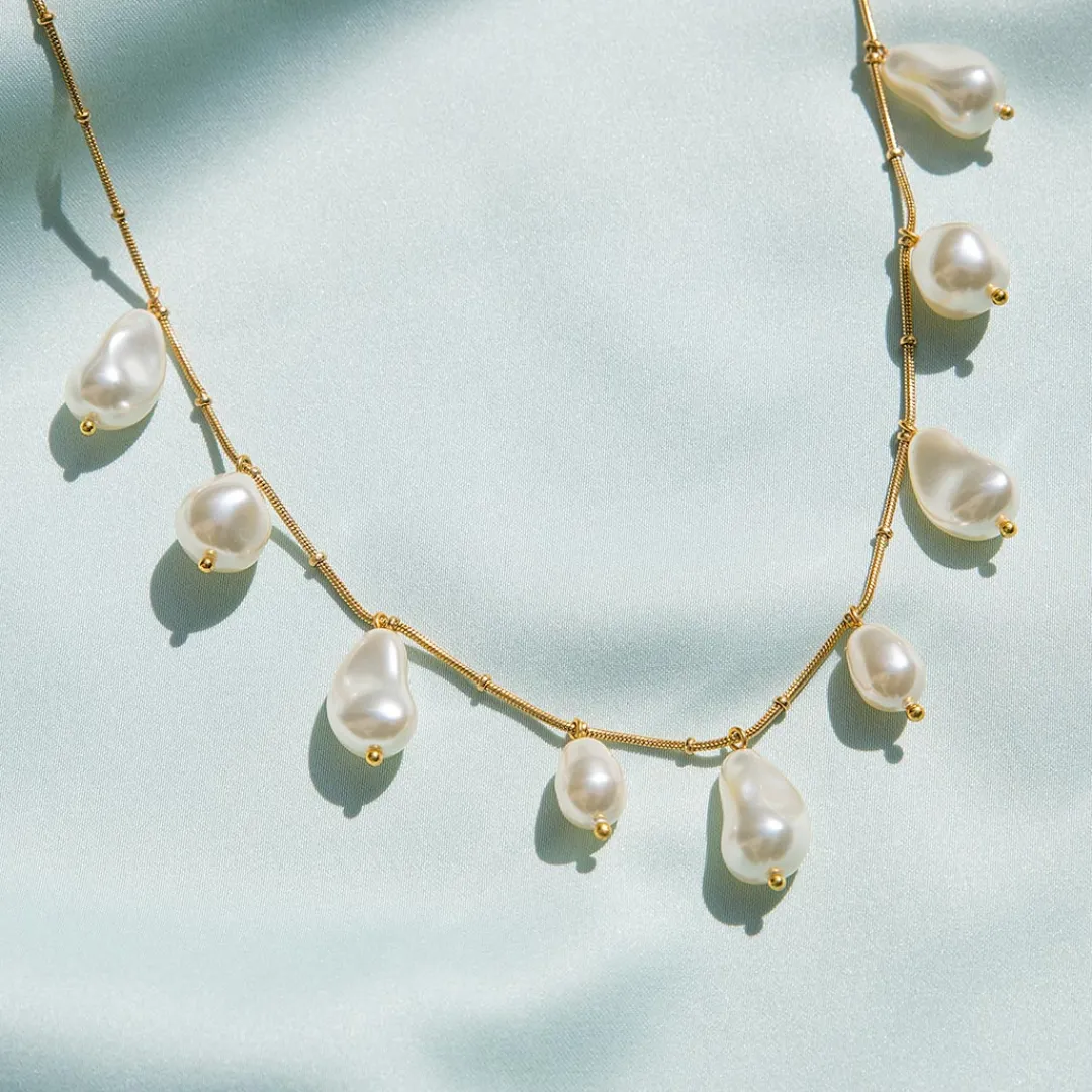 Caroline Svedbom Olympia Necklace/Pearl Fashion