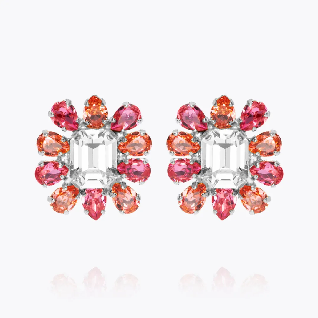 Caroline Svedbom Peony Earrings/Coral Combo Fashion