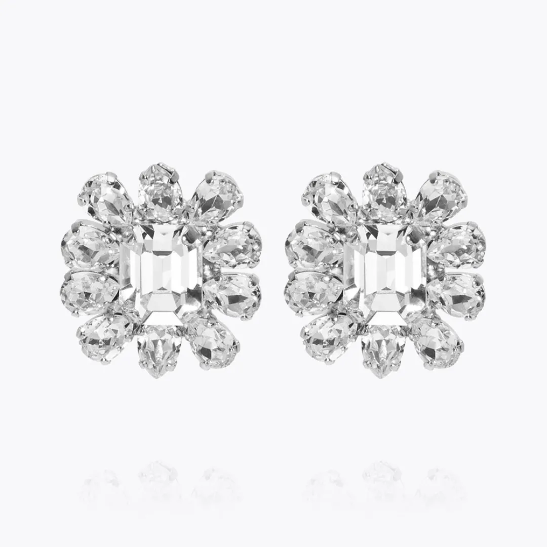 Caroline Svedbom Peony Earrings/Crystal Flash Sale