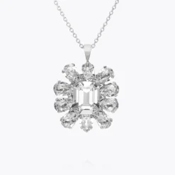 Caroline Svedbom Peony Necklace/Crystal Cheap