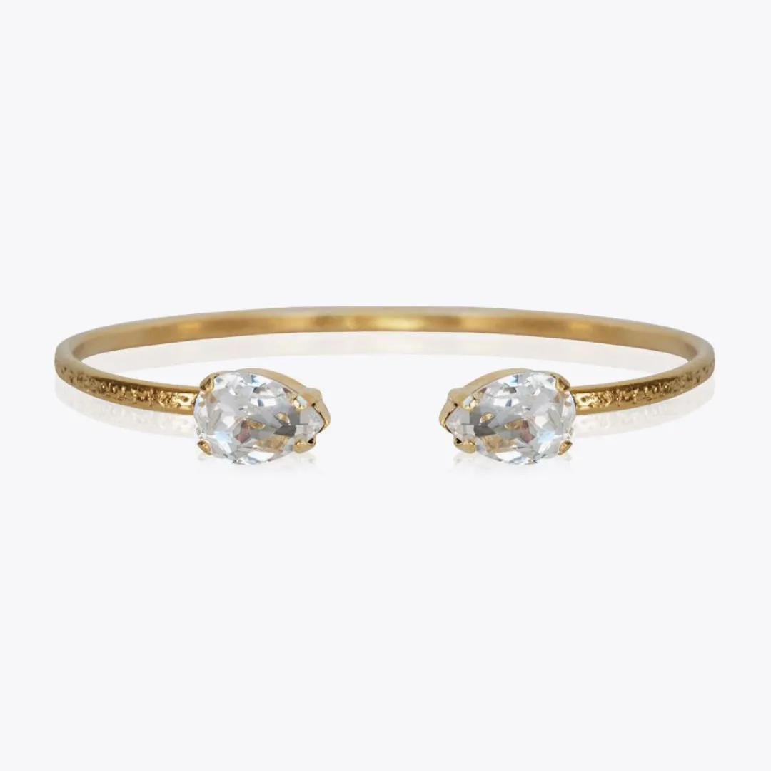 Caroline Svedbom Petite Drop Bracelet Crystal New