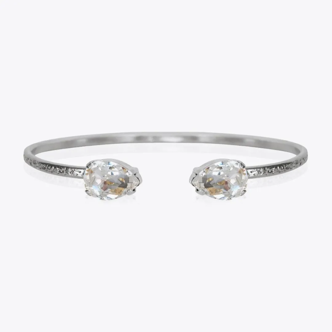 Caroline Svedbom Petite Drop Bracelet Crystal New