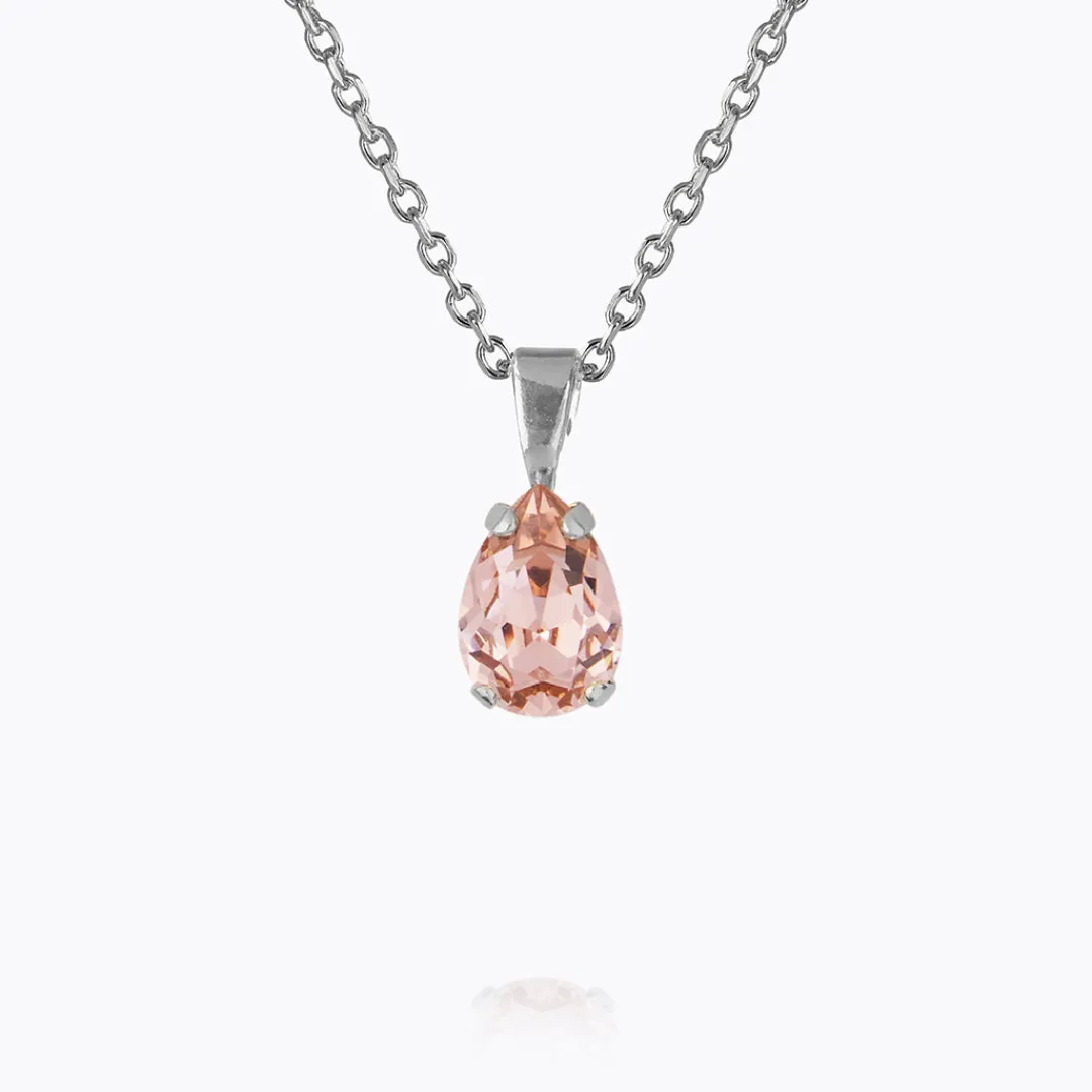 Caroline Svedbom Petite Drop Necklace Vintage Rose Shop