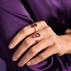 Caroline Svedbom Petite Drop Ring Iris Discount