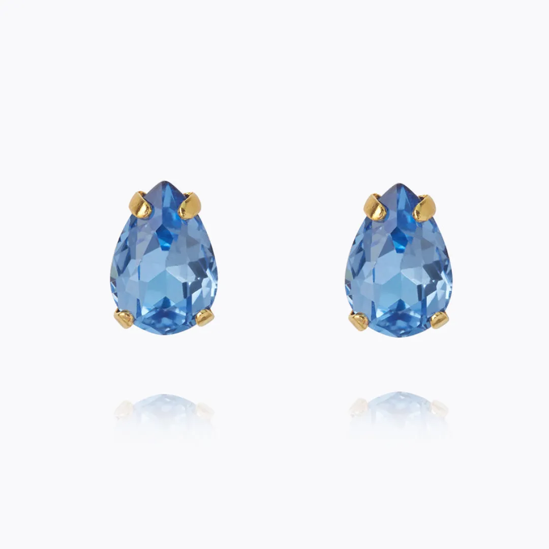 Caroline Svedbom Petite Drop Stud Earrings/Lapis Best