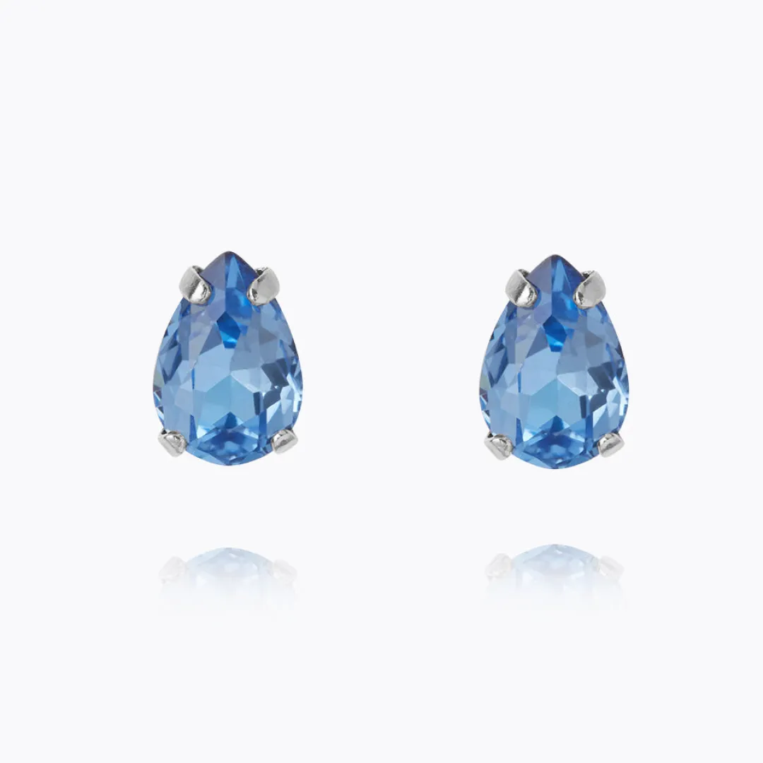 Caroline Svedbom Petite Drop Stud Earrings/Lapis Best