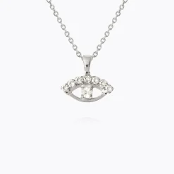 Caroline Svedbom Petite Greek Eye Necklace/Crystal Best Sale