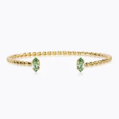 Caroline Svedbom Petite Navette Bracelet Peridot Cheap