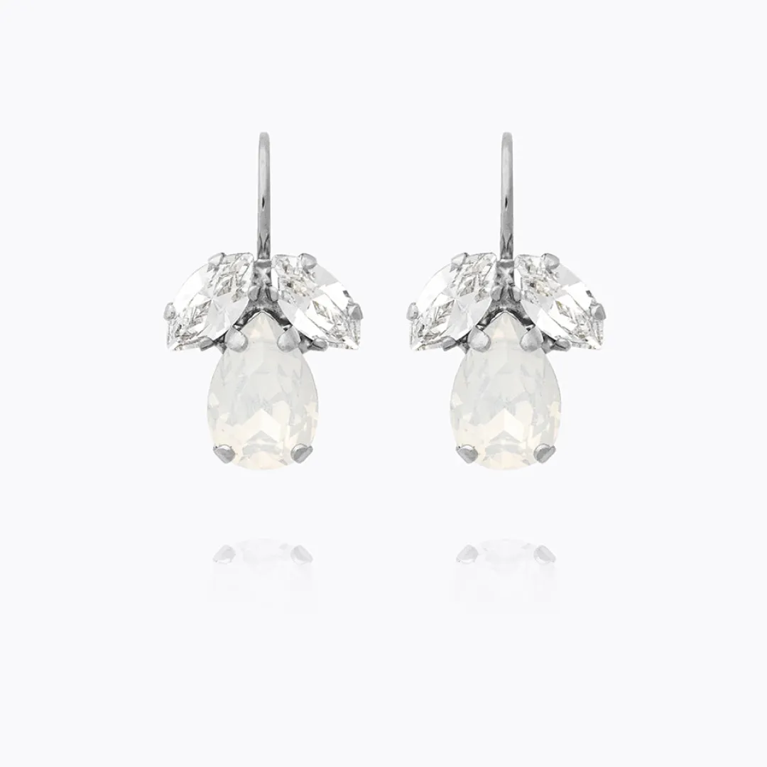 Caroline Svedbom Petite Timo/White Opal/Crystal White Opal + Crystal New