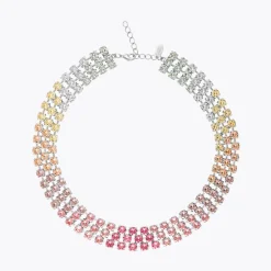 Caroline Svedbom Rosanna Necklace Pastel Rainbow Combo Store
