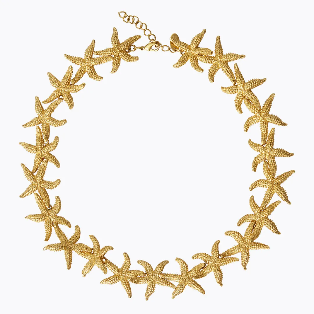 Caroline Svedbom Sea Star Statement Necklace Best