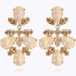 Caroline Svedbom Selene Earrings/Ivory Cream Delite Clearance