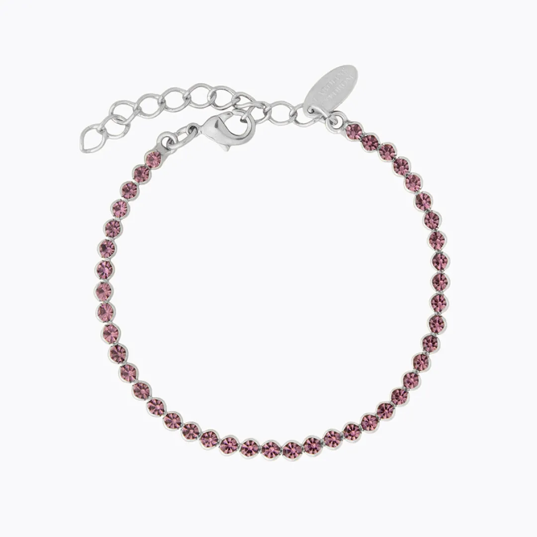 Caroline Svedbom Siri Bracelet Light Amethyst Clearance