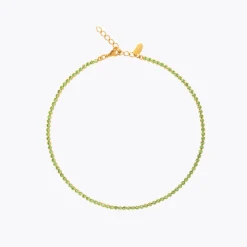Caroline Svedbom Siri Necklace/Peridot Hot