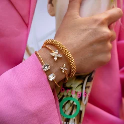 Caroline Svedbom Star Bracelet Crystal New