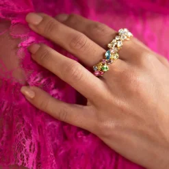 Caroline Svedbom Stella Ring Crystal Online