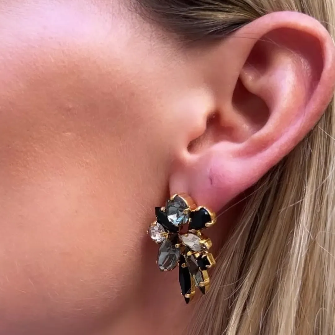Caroline Svedbom Talia Earcuffs/Black Combo Store