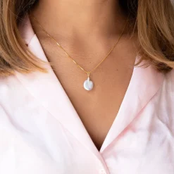 Caroline Svedbom Thea Necklace/Pearl Discount