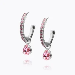 Caroline Svedbom Tracy Loop Earrings Light Rose Sale