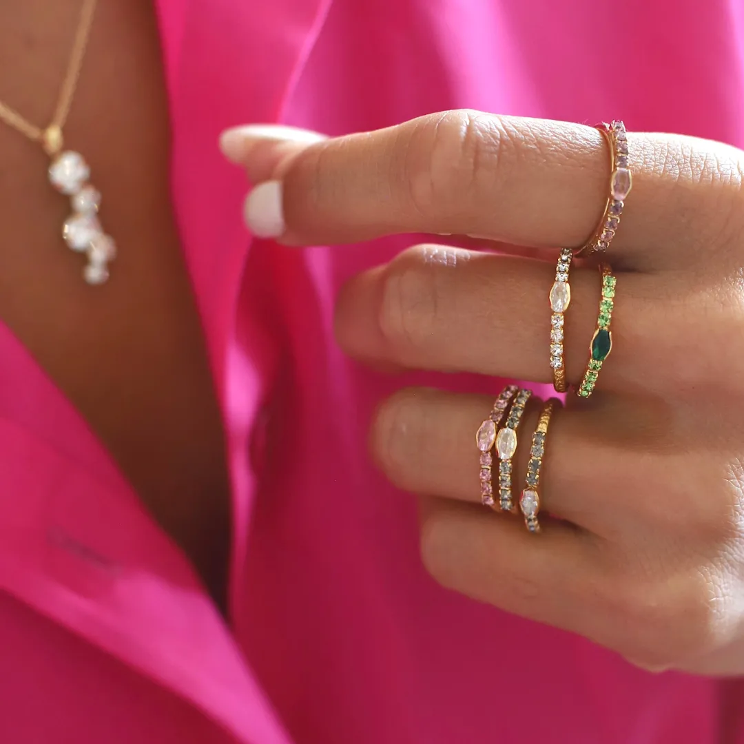 Caroline Svedbom Tracy Ring Crystal Sale